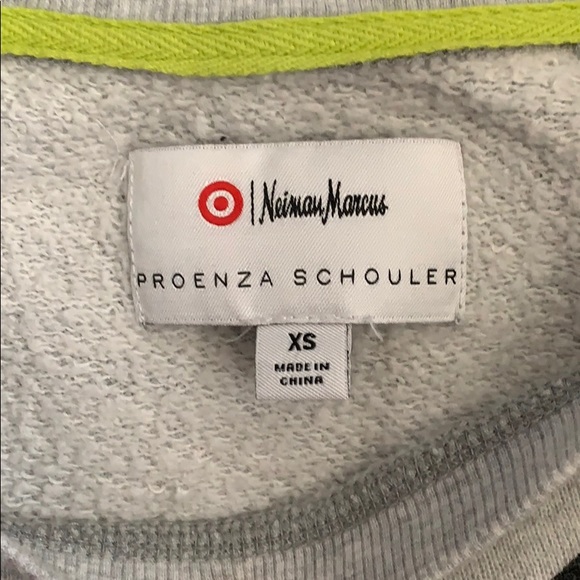 Neiman Marcus Gray Abstract Print Sweatshirt - Picture 5 of 5